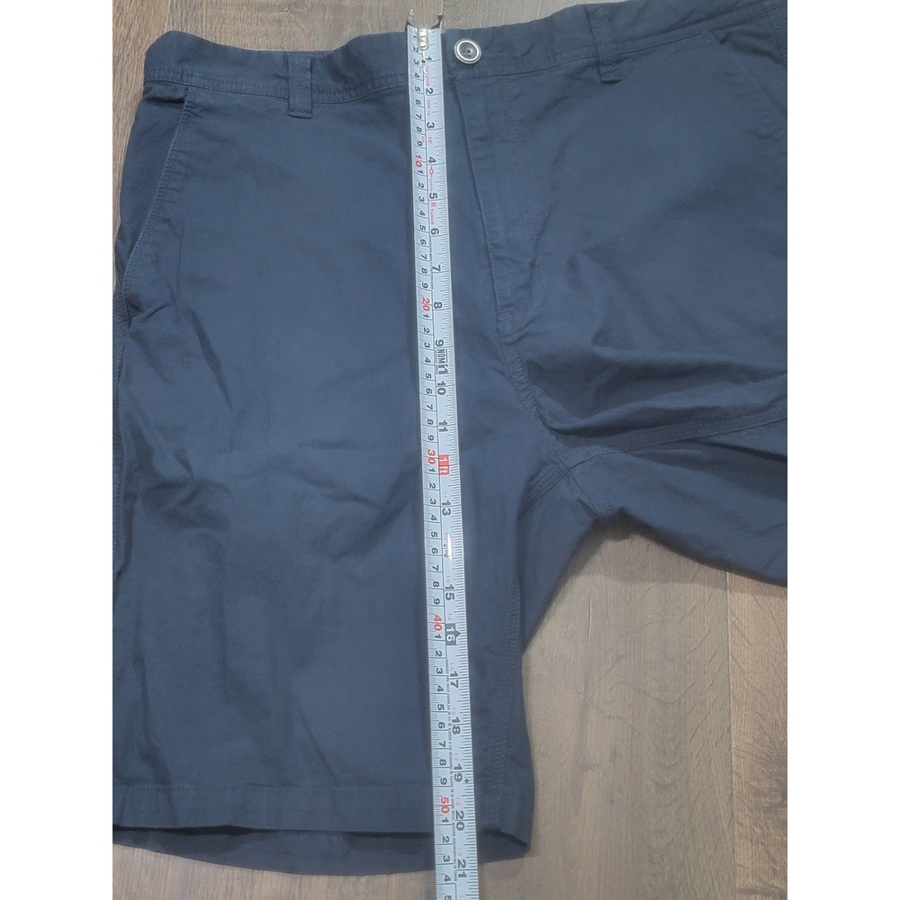Rodd & Gunn Mens 36 Original Fit Chino Shorts Navy Blue Cotton Stretch 9 Inch